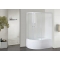 Душевой уголок Royal Bath RB 8120BK-T-R