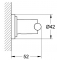 Крючок Grohe Atrio 40312000