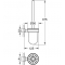 Ершик Grohe Essentials Cube 40513001