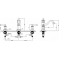 Смеситель Timo Adelia 6021/04F black antique, для раковины