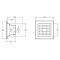 Душевая форсунка Jacob Delafon WaterTile E8002-CP