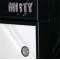 Мебель для ванной Misty Гранд Lux 60 бело-черная кожа cristallo
