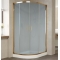 Душевой уголок Vegas Glass ZS-F 100*90 05 10 профиль бронза, стекло сатин