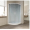Душевой уголок Vegas Glass ZS-F 110*80 01 02 профиль белый, стекло шиншилла