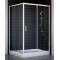 Душевой уголок Vegas Glass ZP+ZPV 120*100 01 01 профиль белый, стекло прозрачное