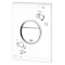 Кнопка смыва Grohe Nova Cosmopolitan 38847LI0 белая с черным