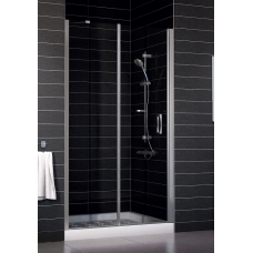 Душевая дверь в нишу Vegas Glass EP-F-1 0140 07 01 R профиль матовый хром, стекло прозрачное