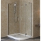 Душевой уголок Vegas Glass AFS-F Lux 110*100 07 01 L профиль матовый хром, стекло прозрачное
