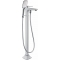 Смеситель Timo Helmi 4000/00-16Y-CR chrome/white напольный