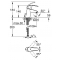 Смеситель Grohe Eurosmart New 33188002 для раковины