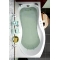 Акриловая ванна Aquanet Borneo 170x90 L