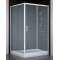 Душевой уголок Vegas Glass ZP+ZPV 110*100 01 10 профиль белый, стекло сатин