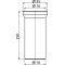 Отвод AlcaPlast A91-250