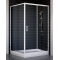 Душевой уголок Vegas Glass ZP+ZPV 110*100 01 01 профиль белый, стекло прозрачное