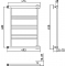Полотенцесушитель водяной Стилье Минор 60x50 П