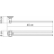 Полотенцедержатель Wasserkraft Ammer K-7031