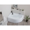 Акриловая ванна Aquanet Graciosa 150x90 L