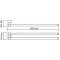 Полотенцедержатель Wasserkraft Lippe K-6531