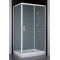 Душевой уголок Vegas Glass ZP+ZPV 100*70 01 10 профиль белый, стекло сатин