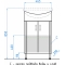 Тумба с раковиной Style Line Эко Стандарт №9 50 белая