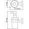 Дозатор Wasserkraft Lippe K-6599
