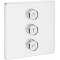 Переключатель потоков Grohe Grohtherm SmartControl 29158LS0 на 3 позиции, moon white