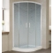 Душевой уголок Vegas Glass ZS-F 110*80 01 02 профиль белый, стекло шиншилла