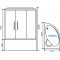Душевой бокс Royal Bath RB 150ALP-T L