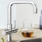 Смеситель Grohe Red Duo 30145000 для кухонной мойки, с водонагревателем