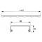 Решетка TECE TECEdrainline Royal 6 015 41 150 см матовая