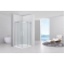 Душевой уголок Black&White Stellar Wind S202 800х1400