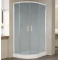 Душевой уголок Vegas Glass ZS-F 100*90 01 10 профиль белый, стекло сатин