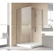 Душевой уголок Vegas Glass AFP-Fis Lux 120*100 08 01 L профиль глянцевый хром, стекло прозрачное