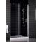 Душевая дверь в нишу Vegas Glass EP-F-1 0150 07 01 R профиль матовый хром, стекло прозрачное