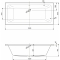 Акриловая ванна Cezares Plane mini 180x80