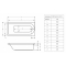 Акриловая ванна Excellent Actima Aurum Lux 150x70