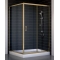 Душевой уголок Vegas Glass ZP+ZPV 120*100 05 01 профиль бронза, стекло прозрачное
