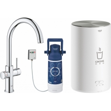 Смеситель Grohe Red II Duo 30083001 для кухонной мойки, с водонагревателем