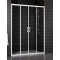 Душевая дверь в нишу Vegas Glass Z2P 210 01 01 профиль белый, стекло прозрачное
