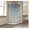 Душевой уголок Vegas Glass ZS-F 100*90 05 02 профиль бронза, стекло шиншилла