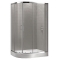 Душевой уголок Cezares ECO-O-RH-2-100/80-C-Cr стекло прозрачное