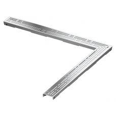 Решетка TECE TECEdrainline Basic 6 112 10 120х120 см угловая