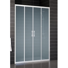 Душевая дверь в нишу Vegas Glass Z2P 170 01 10 профиль белый, стекло сатин