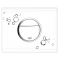 Кнопка смыва Grohe Nova Cosmopolitan 38847LI0 белая с черным