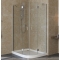 Душевой уголок Vegas Glass AFS-F Lux 110*90 07 01 L профиль матовый хром, стекло прозрачное