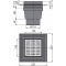 Душевой трап AlcaPlast APV13