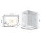 Душевой уголок Cezares ANIMA-W-RH-2-120/90-C-Cr-R