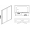 Шторка на ванну RGW Screens SC-42 1700x1500 стекло прозрачное