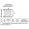 Полотенцесушитель водяной Тругор ПМ нп тип 1П 60x50