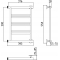 Полотенцесушитель водяной Стилье Минор 50x40 П